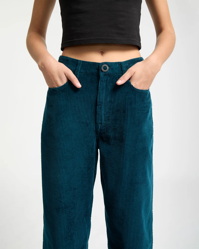 Weellow II Cordhose - Emerald Green