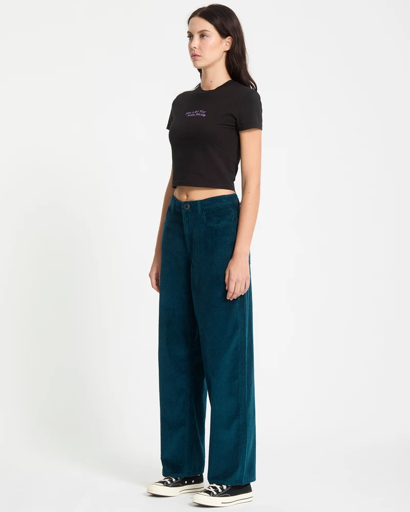 Weellow II Cordhose - Emerald Green