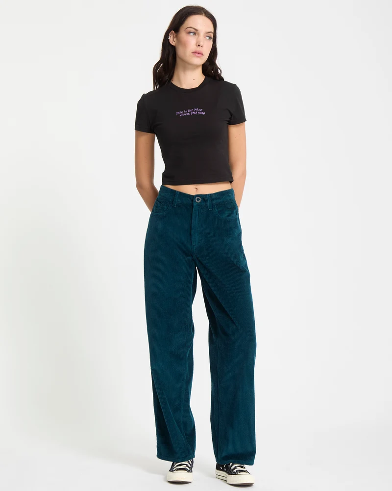 Weellow II Cordhose - Emerald Green
