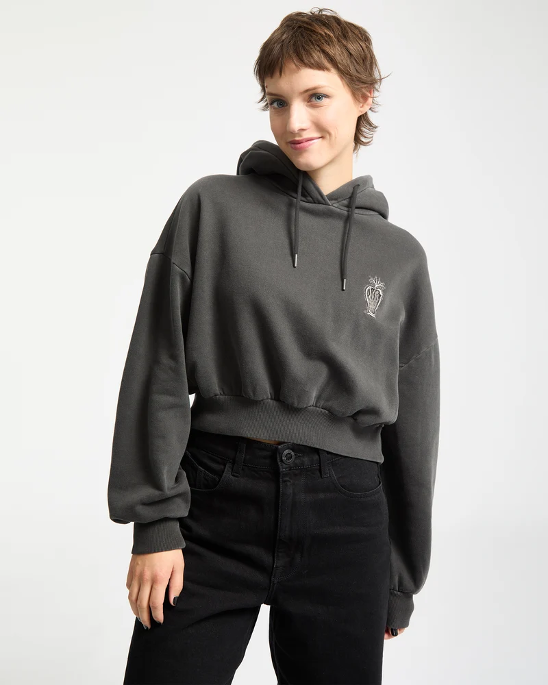 Vaderetro Hoodie - Vintage Black