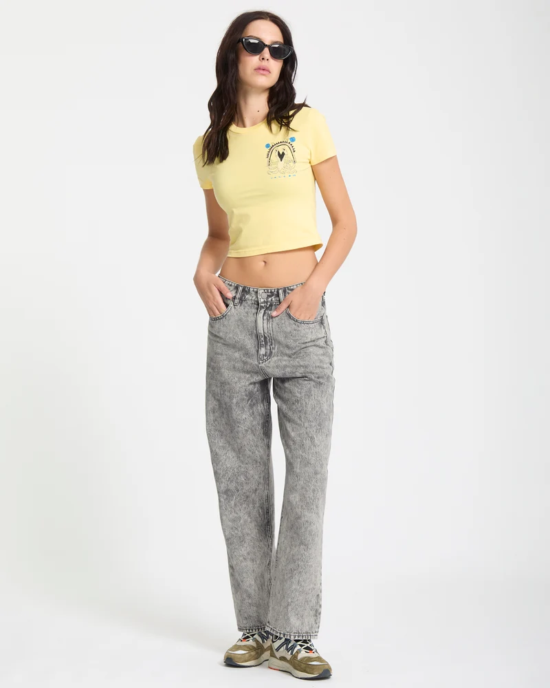 Moove On T-Shirt - Dawn Yellow
