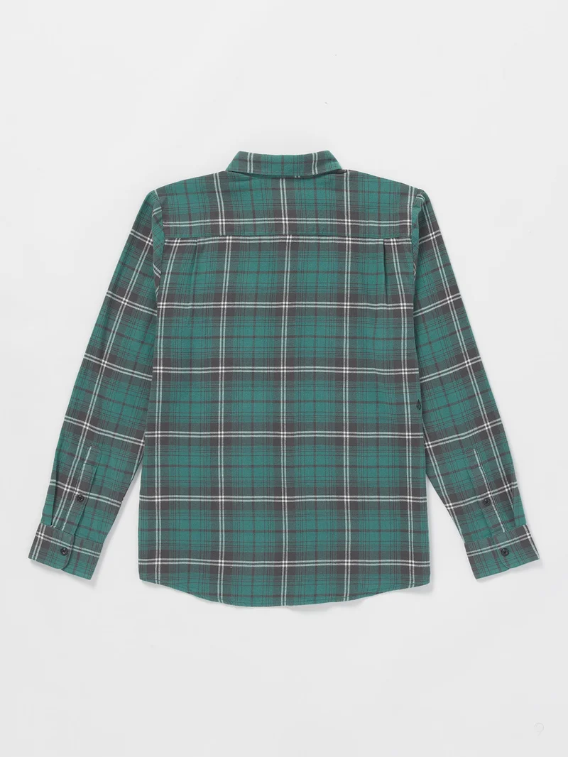 Caden Plaid Hemd - Sea Green