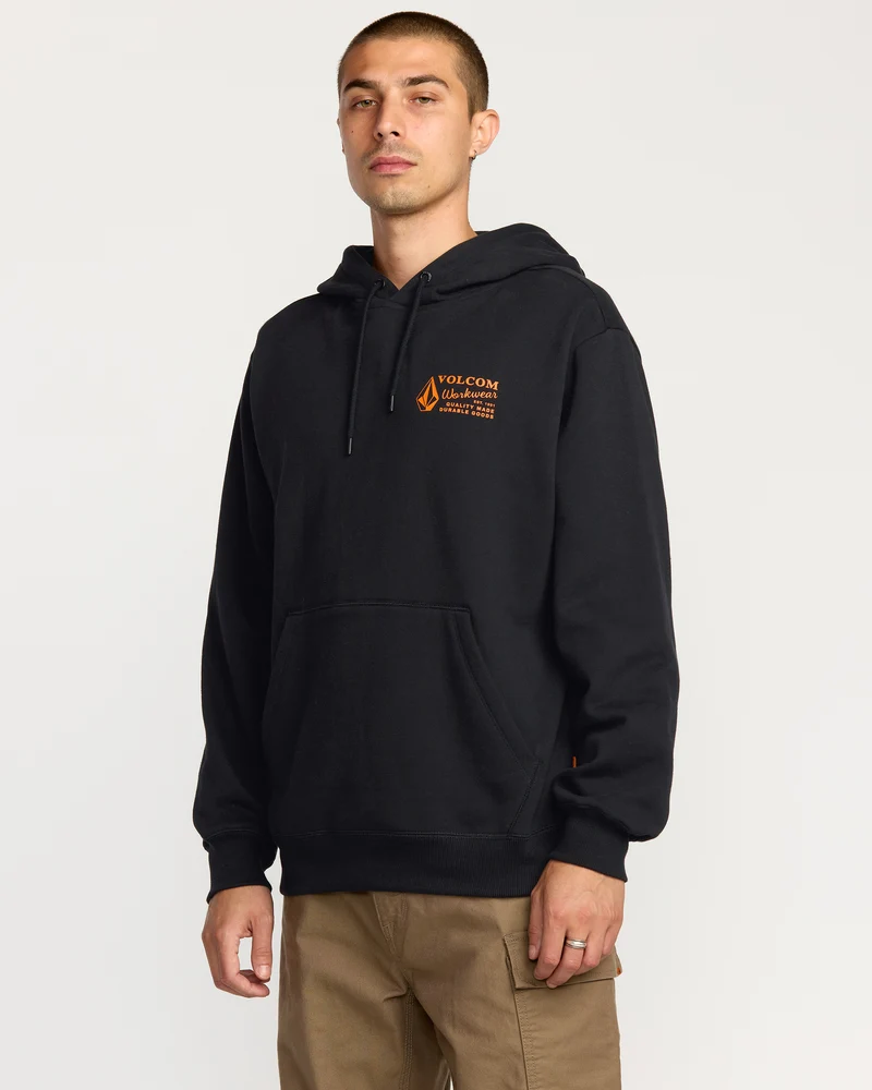 Workwear Hoodie - Black
