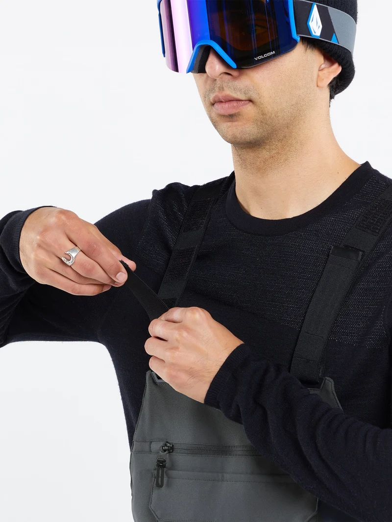 Roan Latzhose Overall - DARK GREY