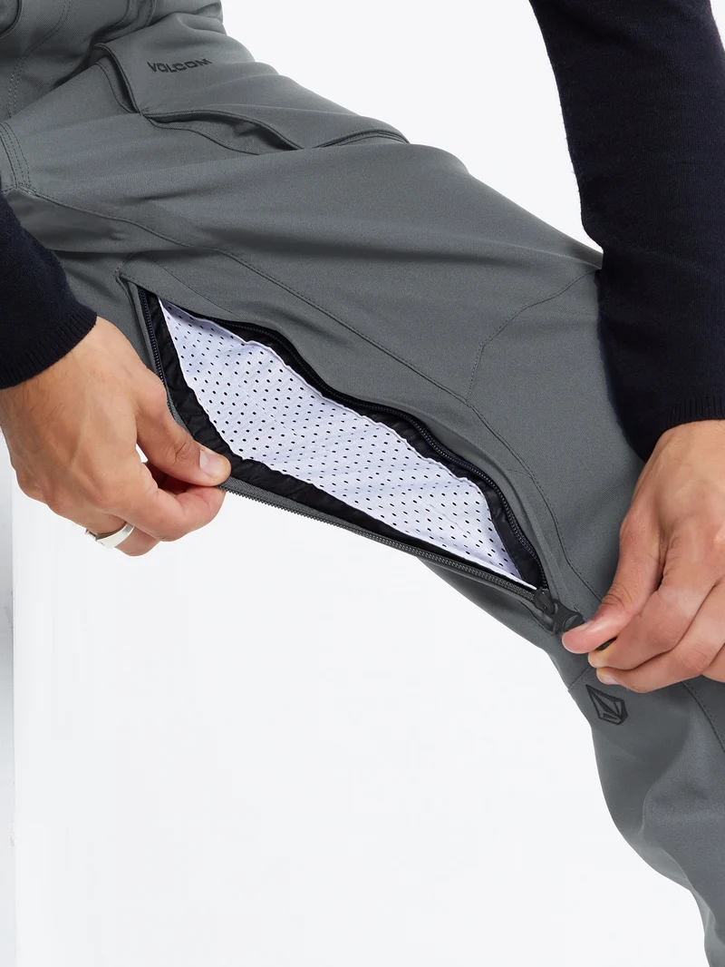 Roan Latzhose Overall - DARK GREY