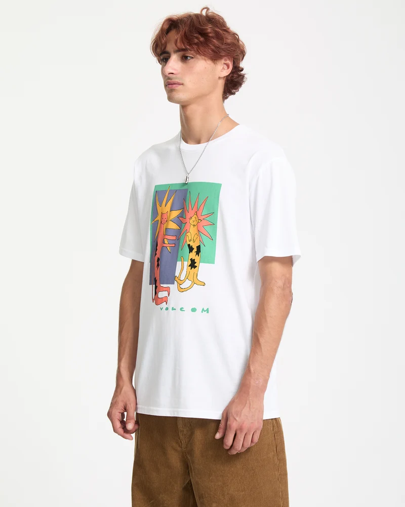 Longo Cats T-Shirt - White