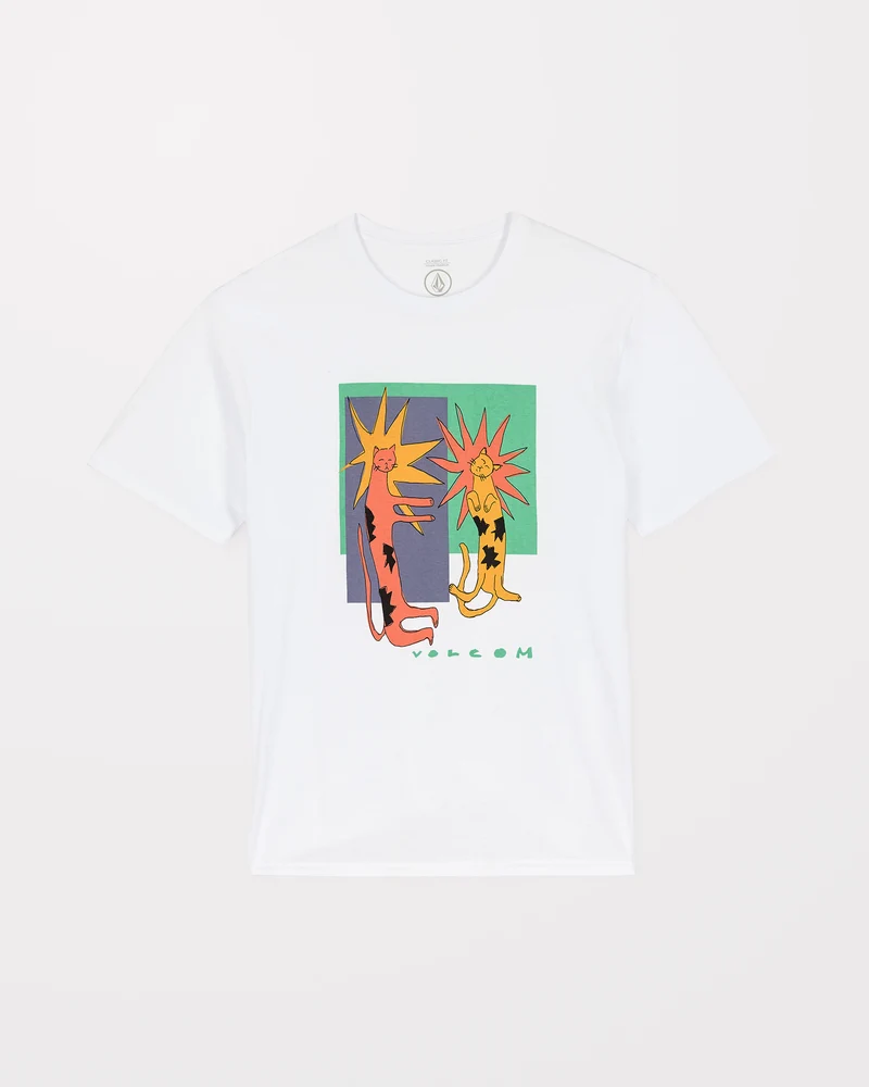 Longo Cats T-Shirt - White