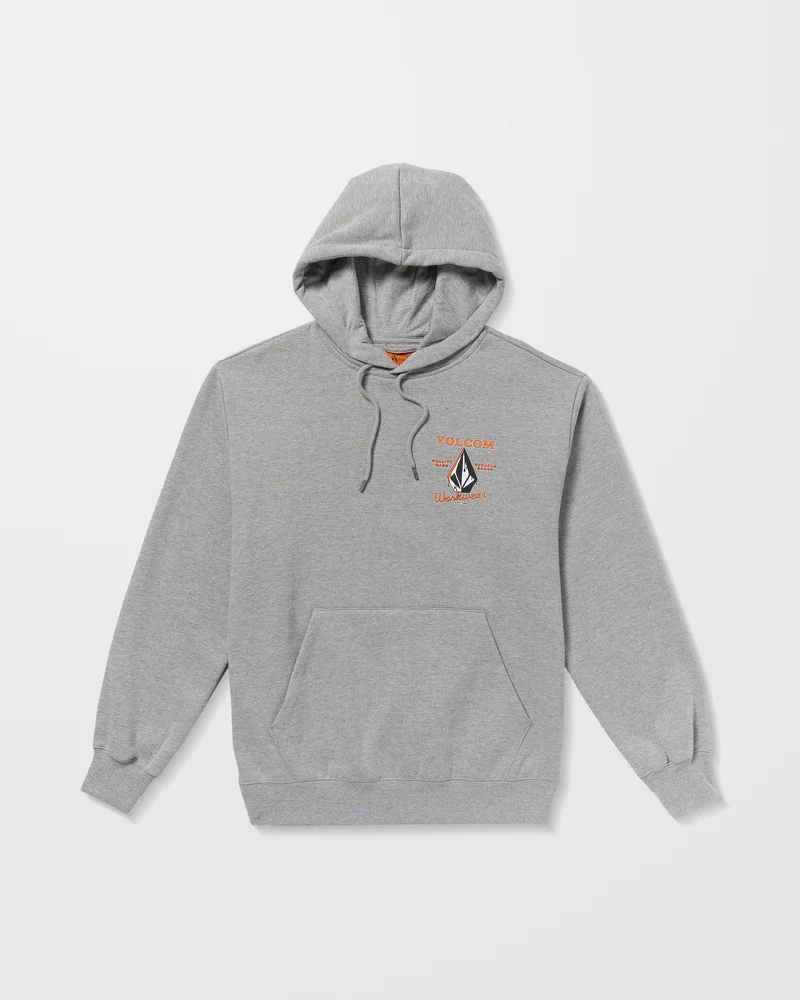 Workwear Hoodie - Heather Grey
