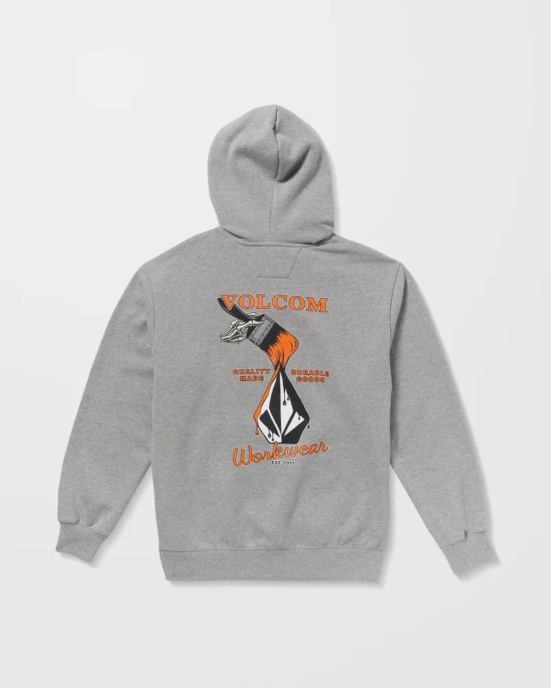 Workwear Hoodie - Heather Grey