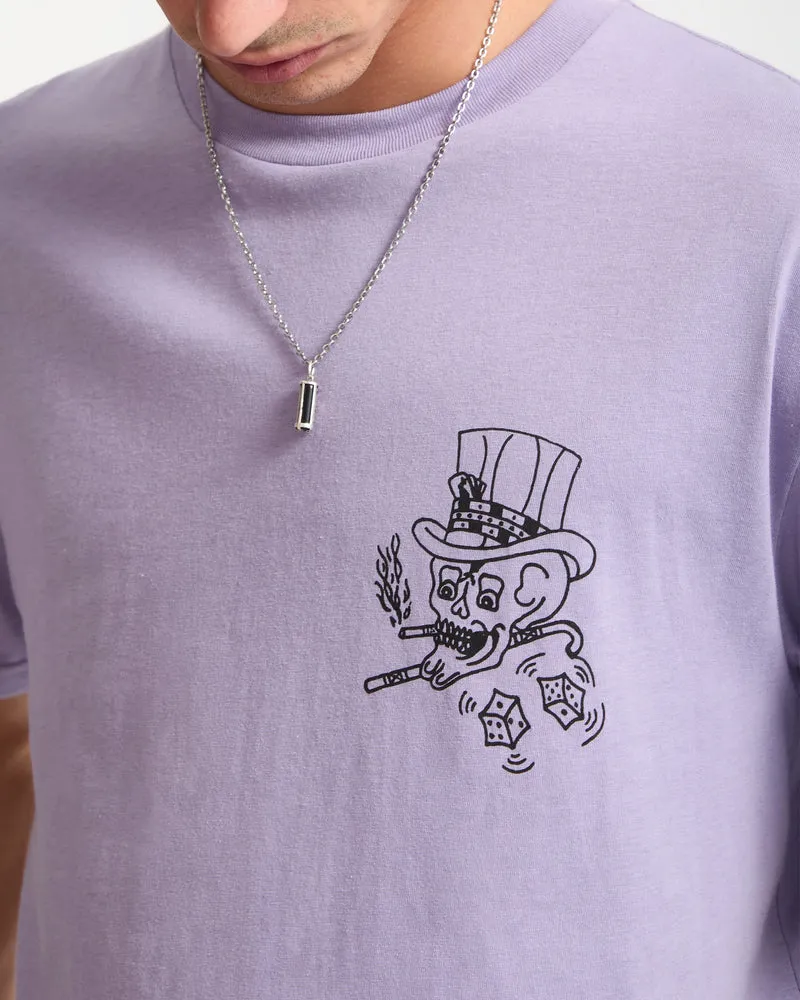 Harry T-Shirt - Purple Ash
