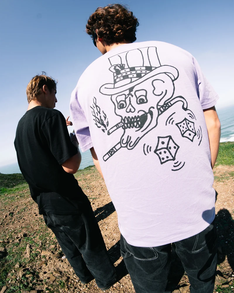 Harry T-Shirt - Purple Ash