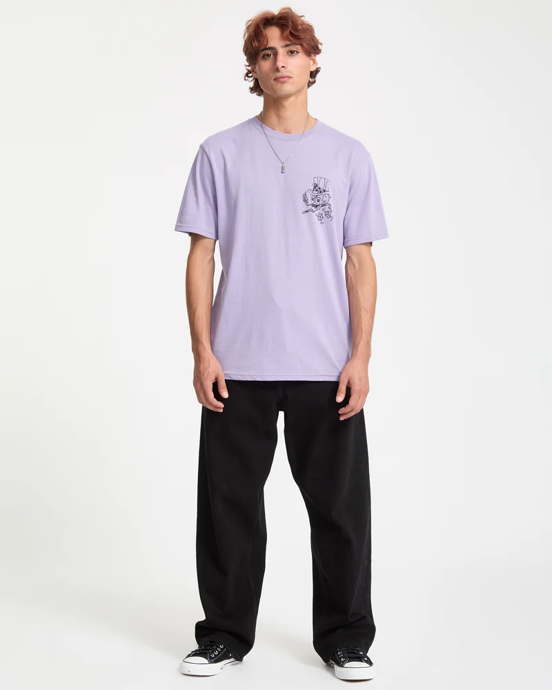 Harry T-Shirt - Purple Ash