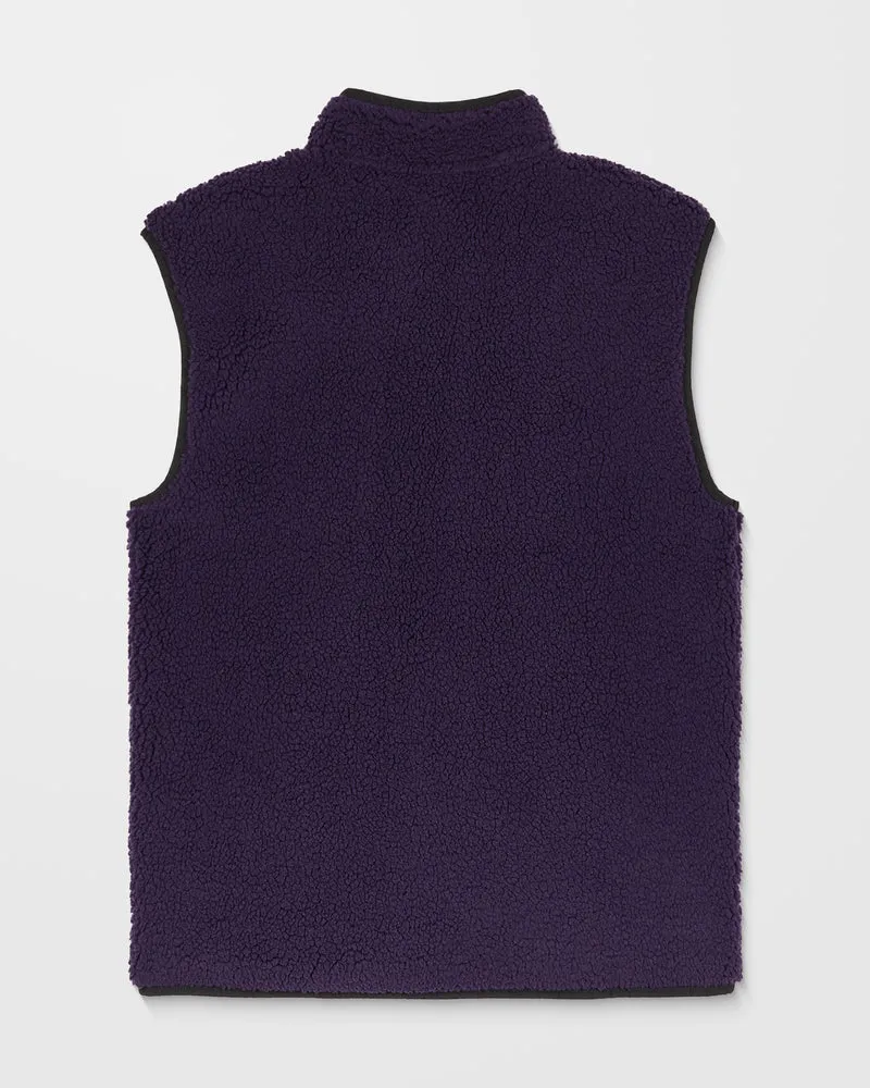 Muzzer Fuzzar Weste - Dark Purple