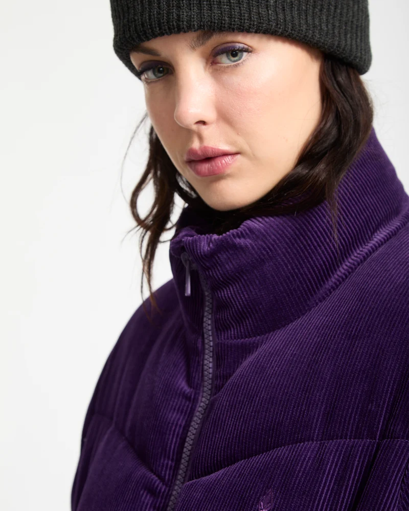 Cord'N Stone Puffer Jacke - Acai