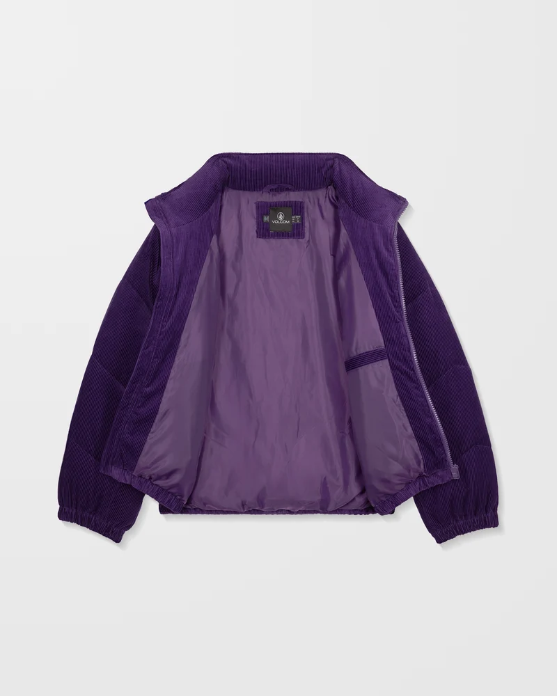 Cord'N Stone Puffer Jacke - Acai