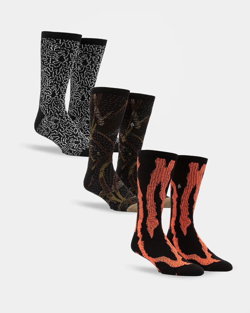 Stoney Socken (3Er-Pack) - Multi