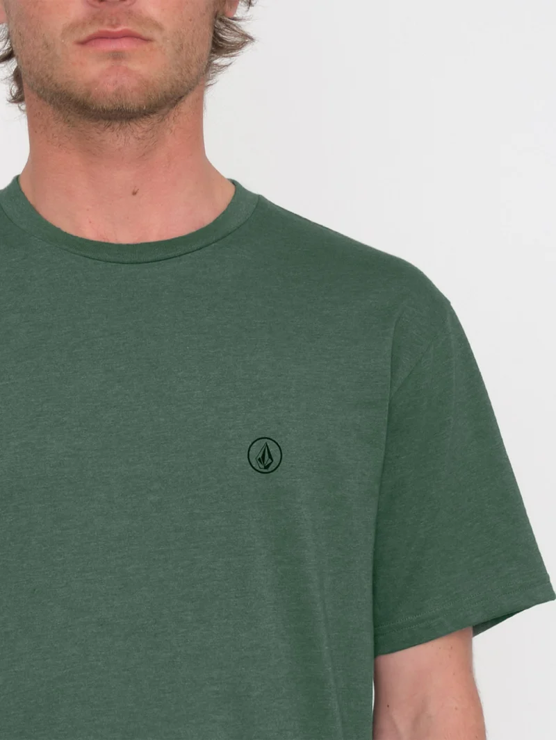 Circle Blanks T-shirt - FIR GREEN