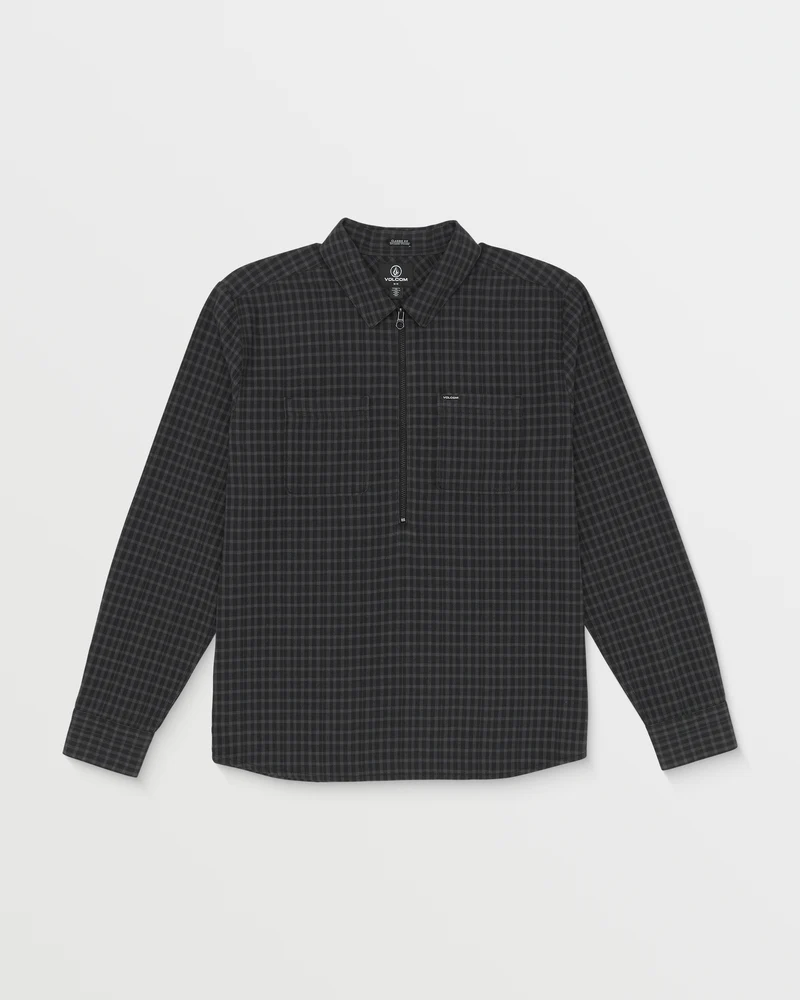 Dopestone Hemd - Asphalt Black