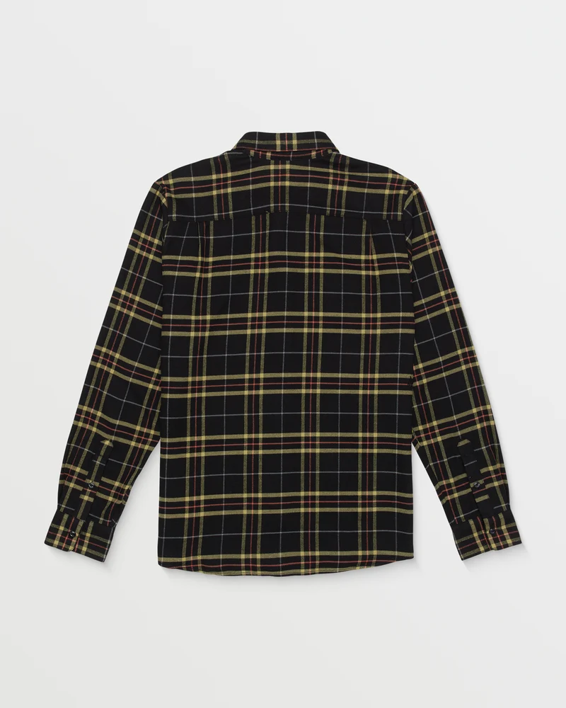 Netastone Flanellhemd - Black