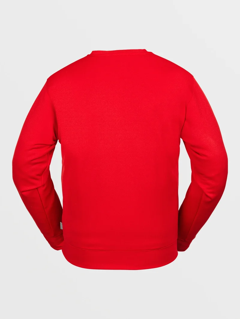 Core Hydro Crew Sweatshirt - RED