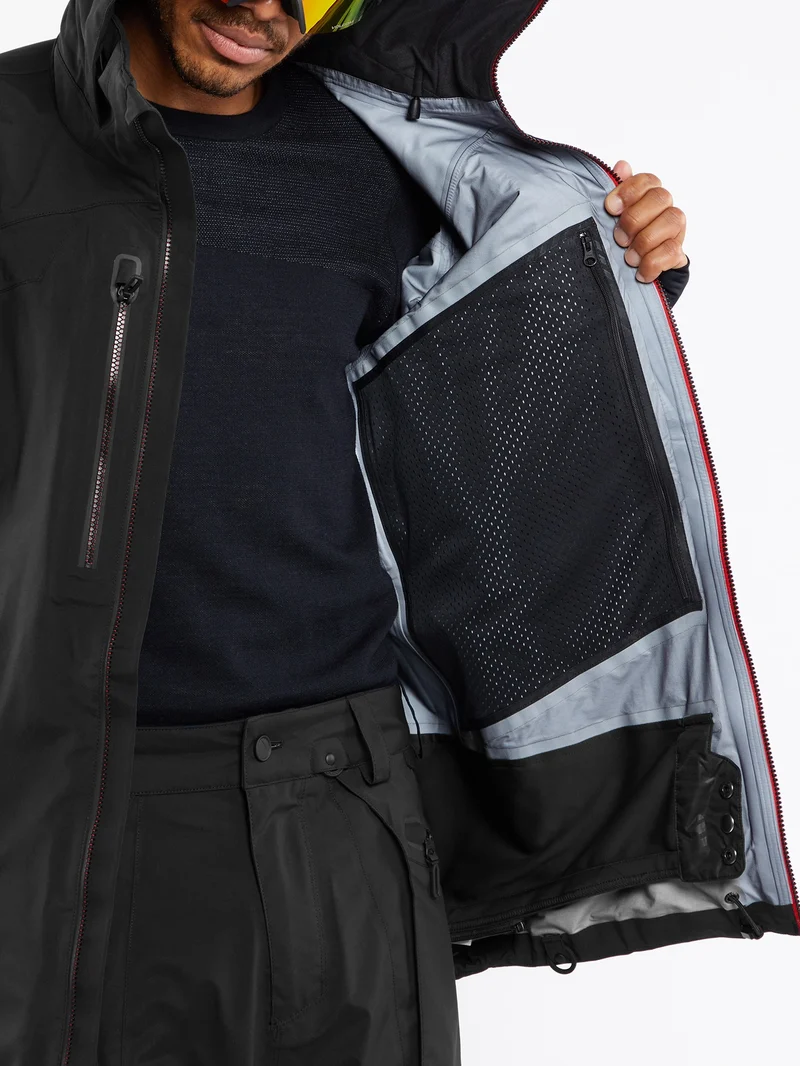 Guch Stretch Gore-Tex Jacke - BLACK