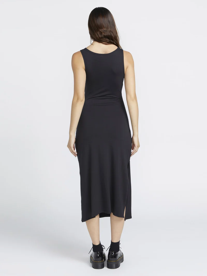Stone Luz Kleid - Black