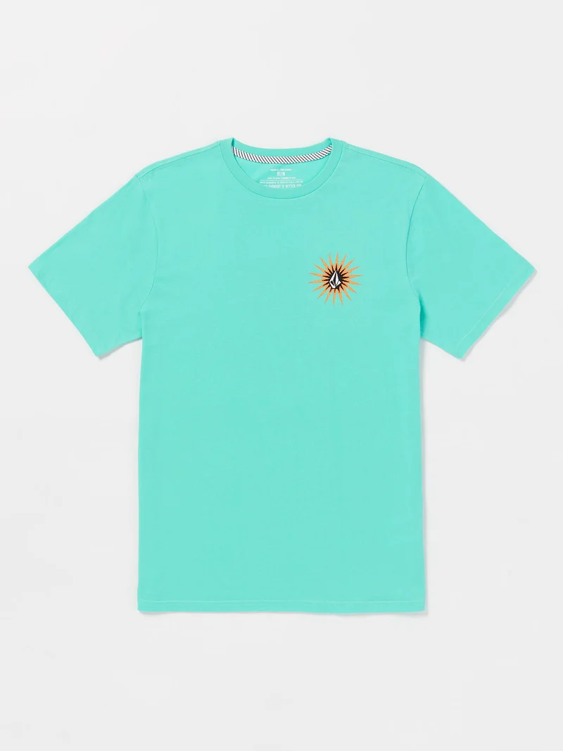Scorcho Farm To Yarn T-Shirt - Dusty Aqua