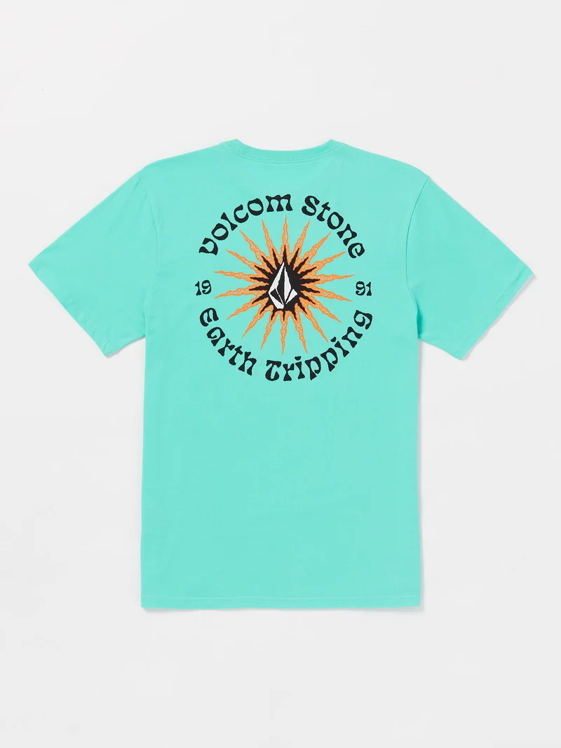 Scorcho Farm To Yarn T-Shirt - Dusty Aqua