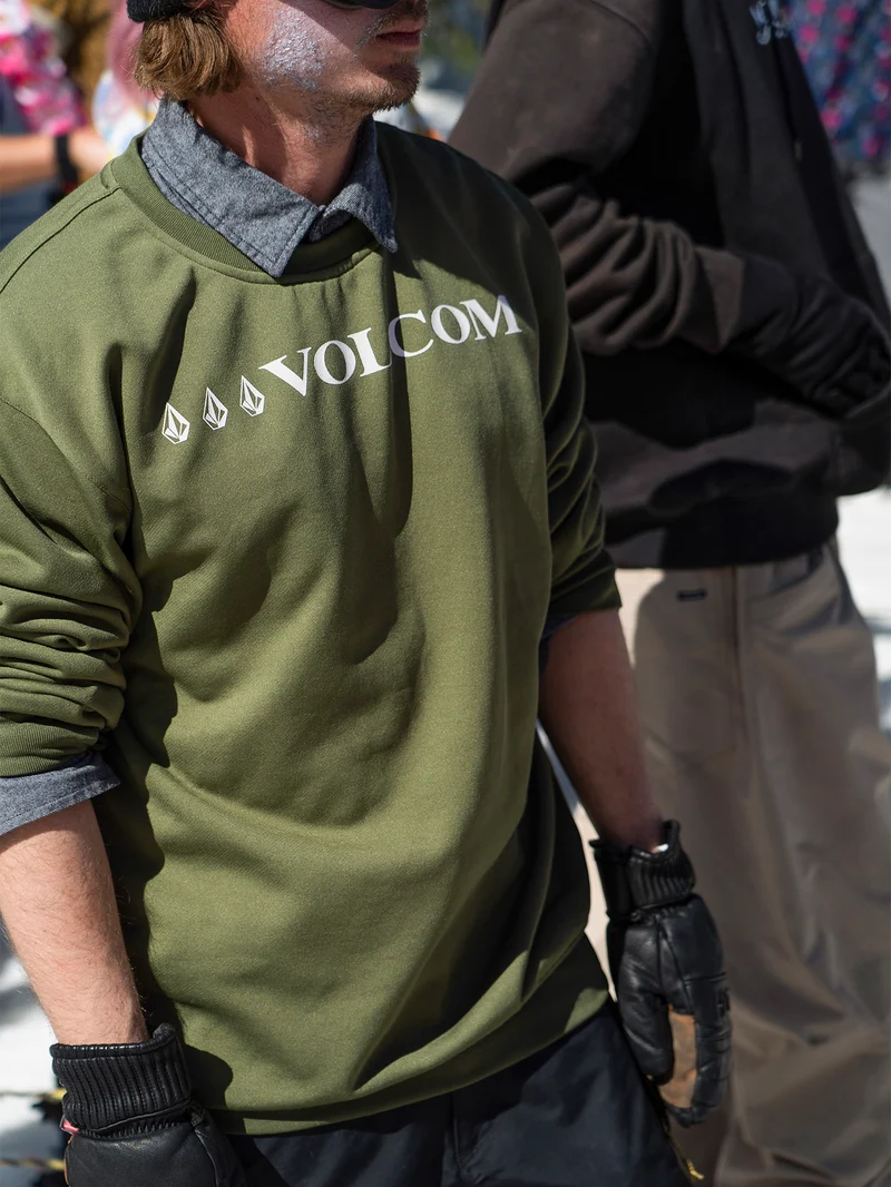 Core Hydro Crew Sweatshirt - MILITARY