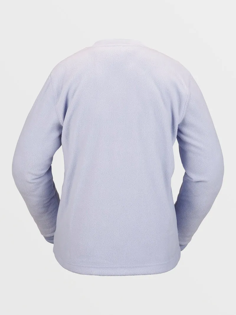 Polar Fleece Sweatshirt - LILAC ASH