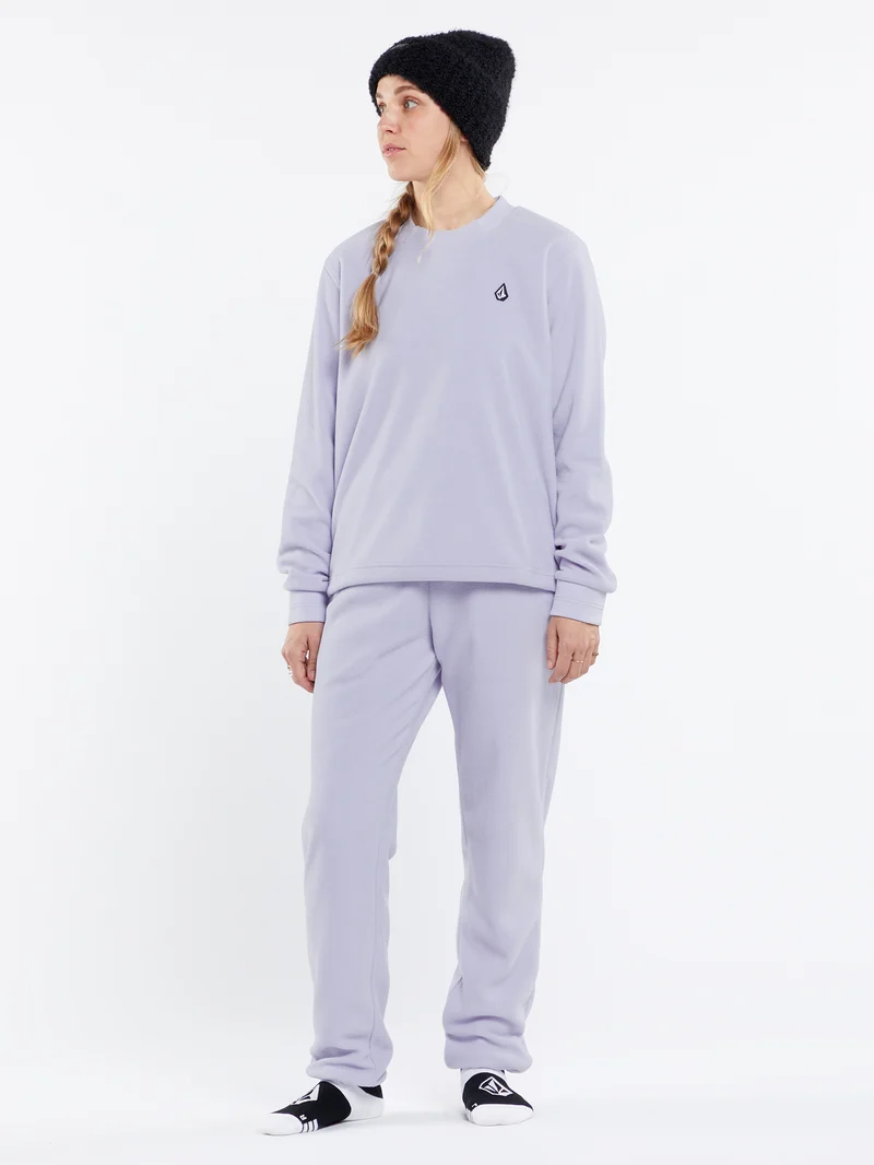 Polar Fleece Sweatshirt - LILAC ASH