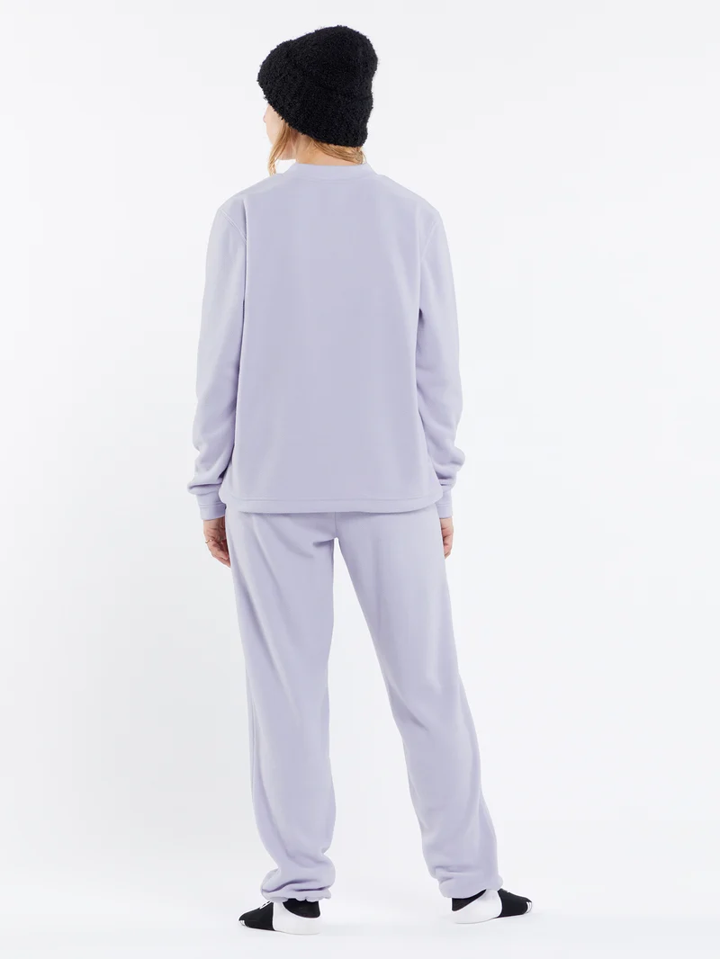 Polar Fleece Sweatshirt - LILAC ASH