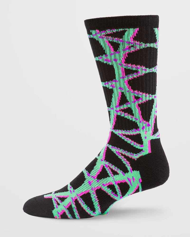 Printa Stone Socken - Black