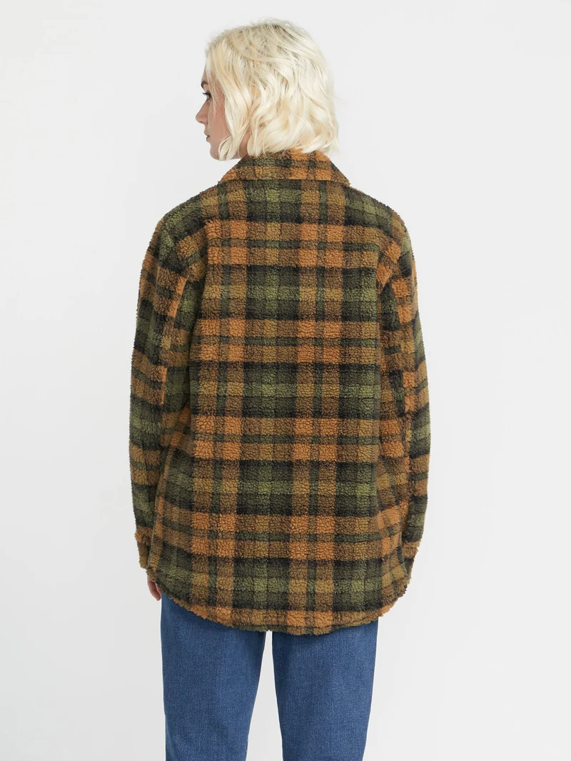 Silent Sherpa Jacke - BRONZE