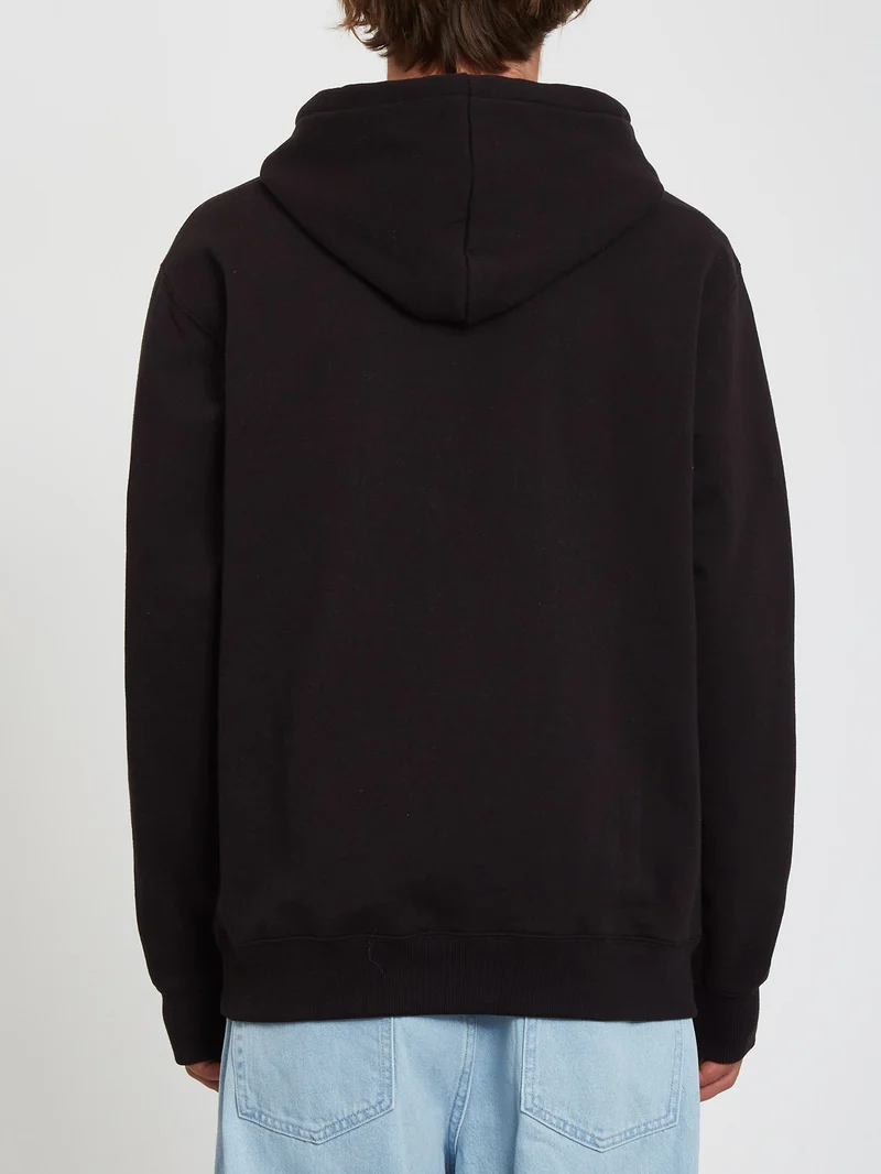 Iconic Stone Kapuzenpullover - BLACK