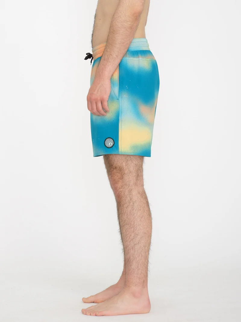 Baffle Trunk 17"Boardshort - SALMON