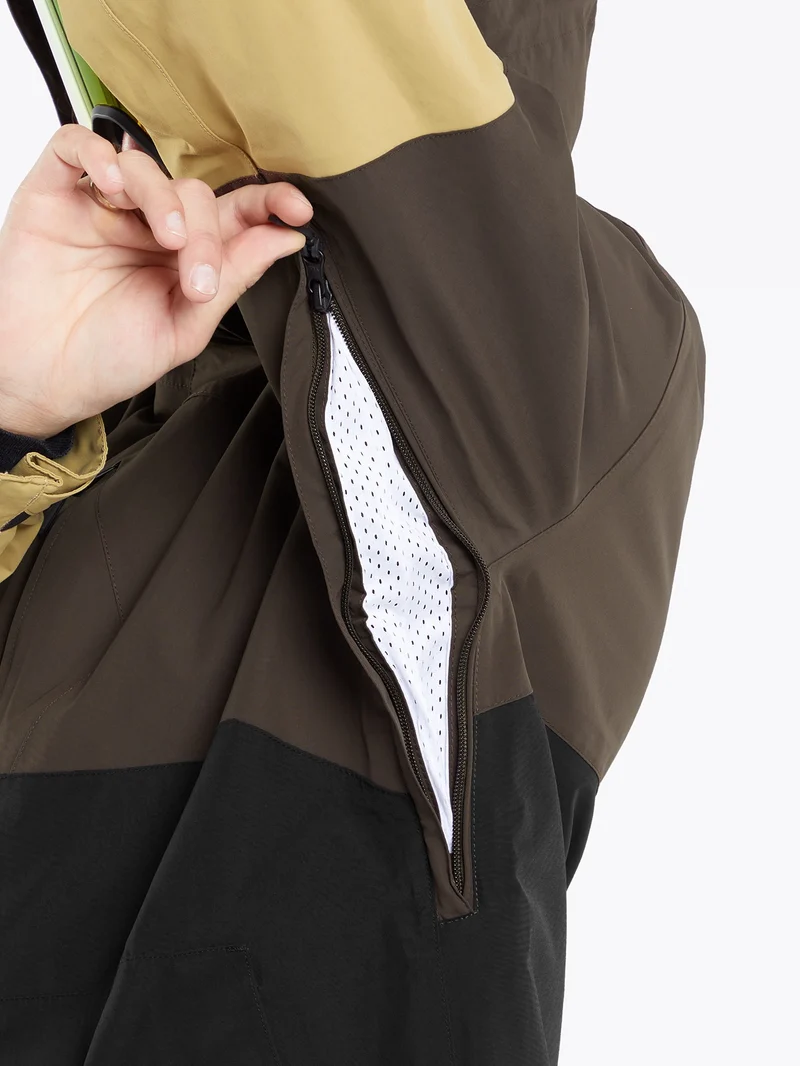 L Gore-Tex Jacke - BROWN