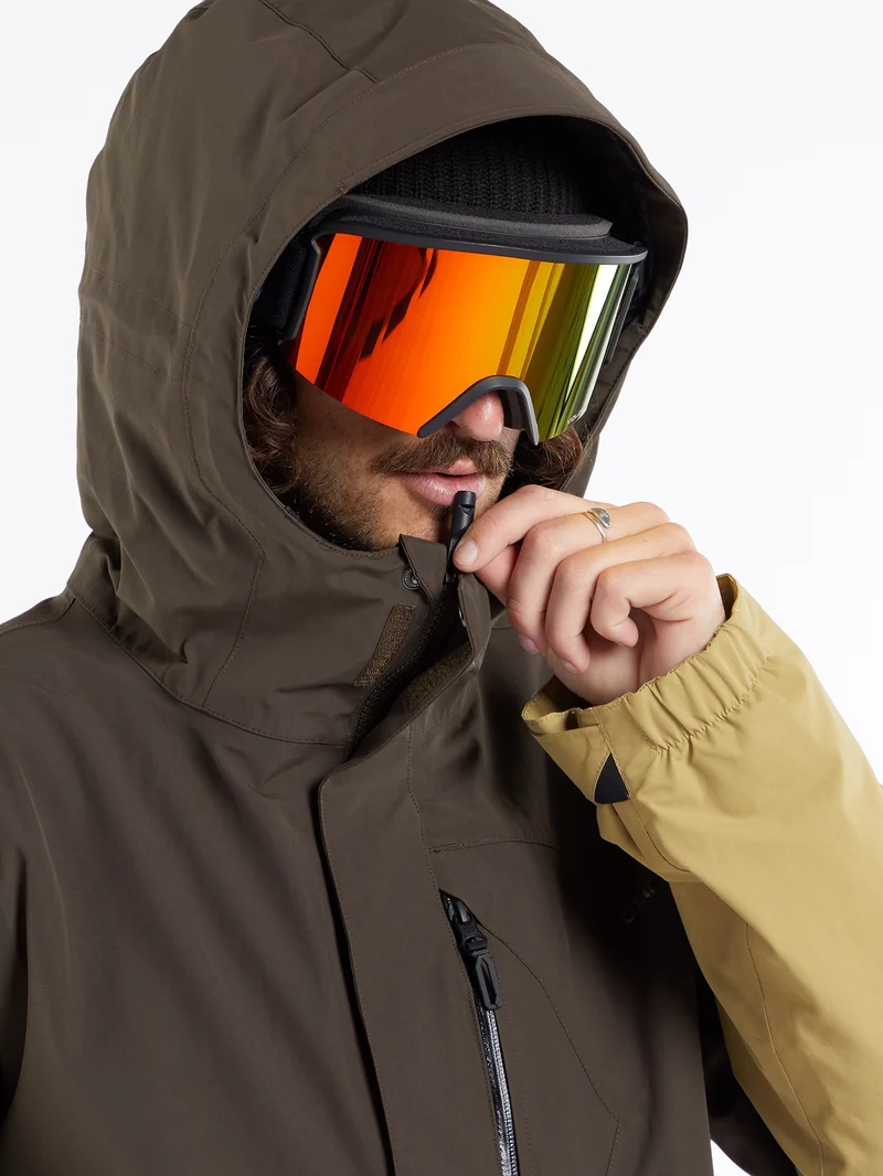 L Gore-Tex Jacke - BROWN
