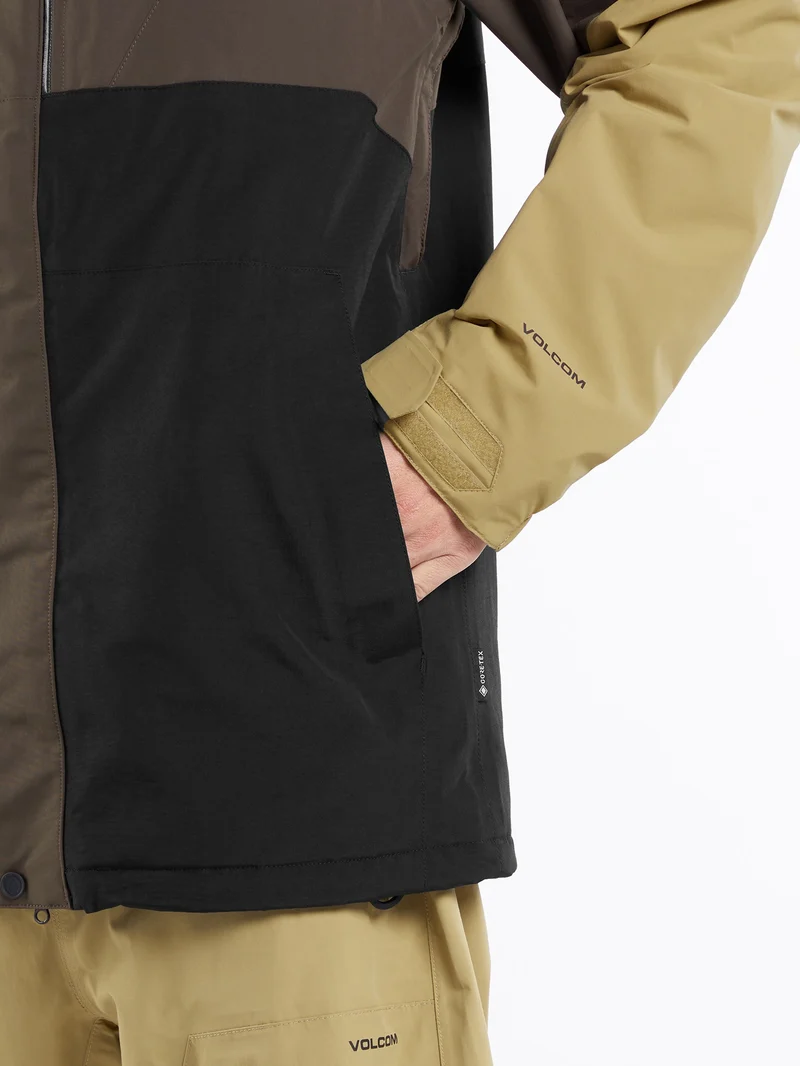L Gore-Tex Jacke - BROWN