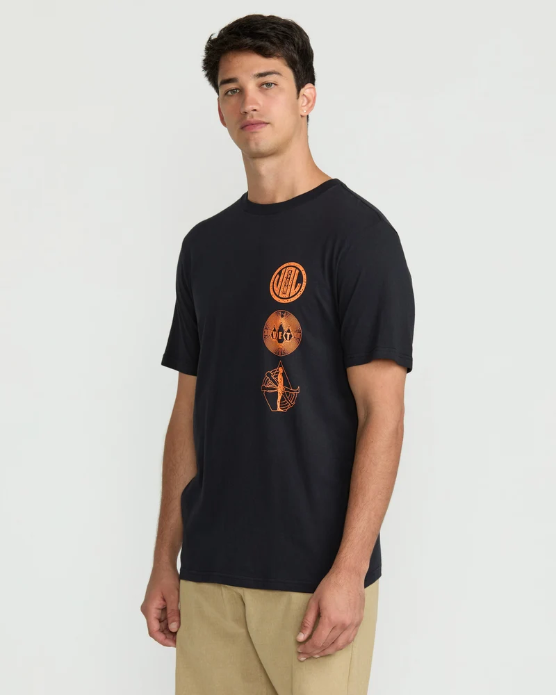 Distance T-Shirt - Antique Black