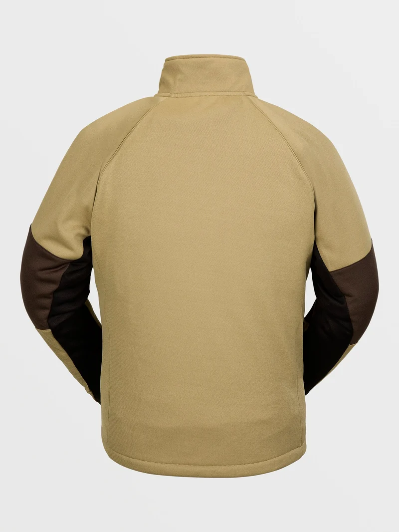 Tech Fleece Zip Sweatshirt - DARK KHAKI