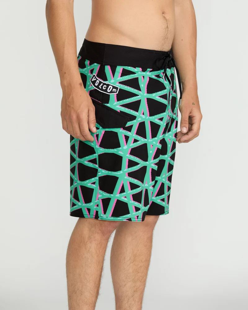 St4R G4Zer Mod 20" Boardshorts - Black