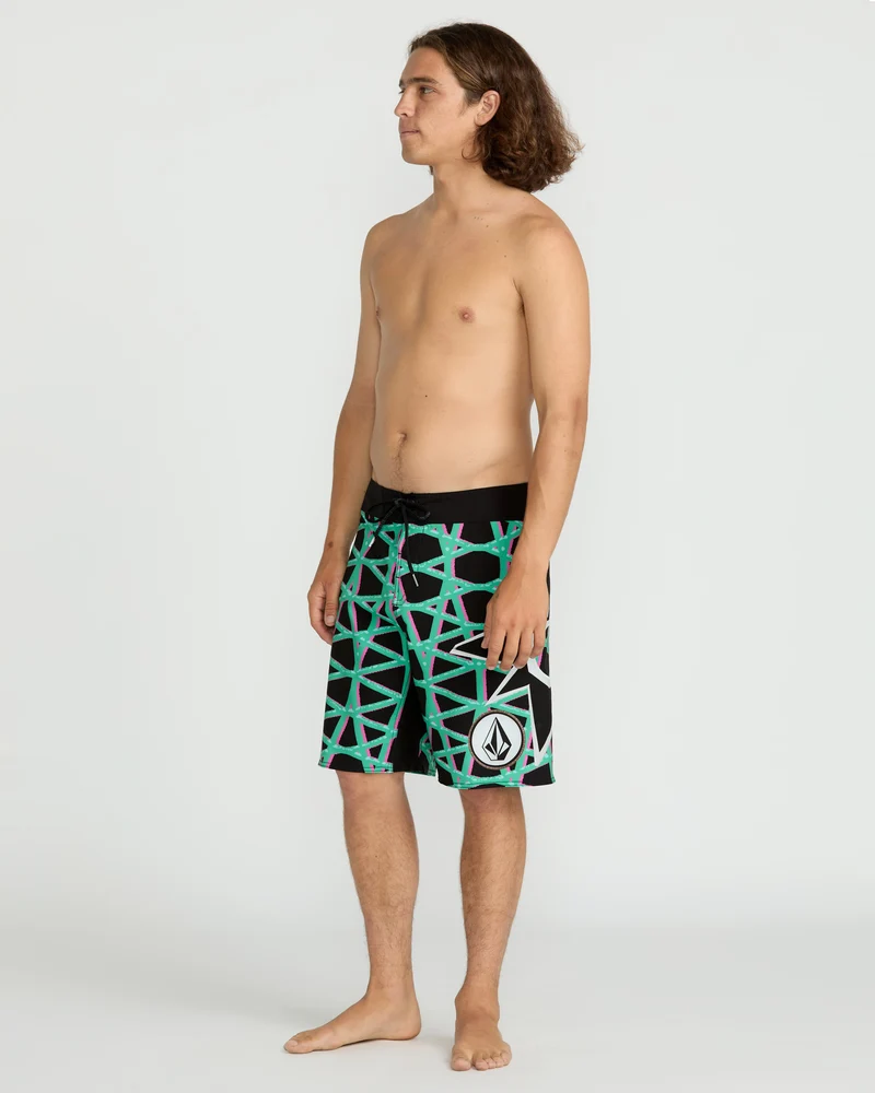 St4R G4Zer Mod 20" Boardshorts - Black