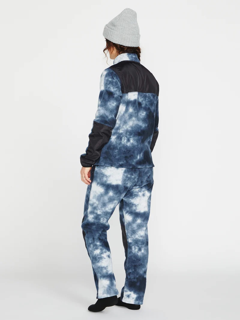 Polar Fleece Trousers - Storm Tie-Dye