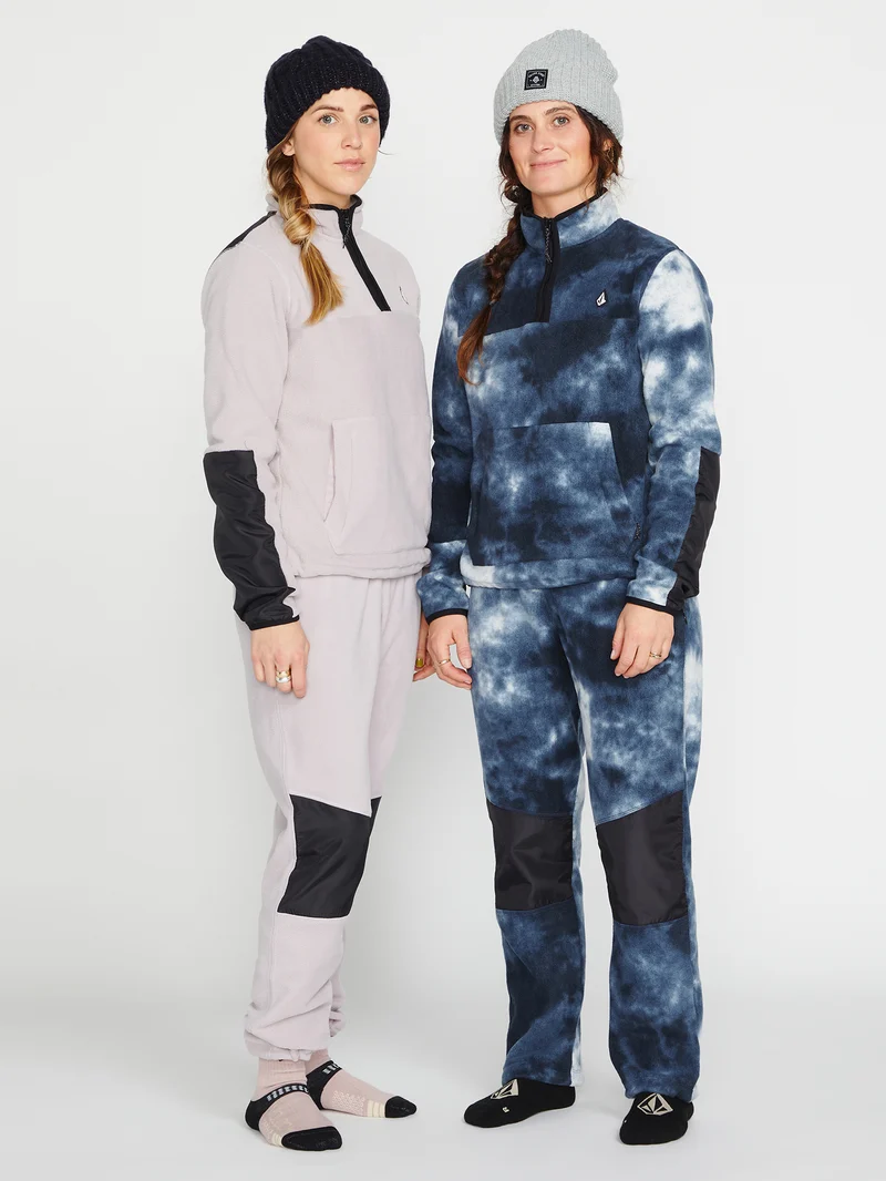 Polar Fleece Trousers - Storm Tie-Dye