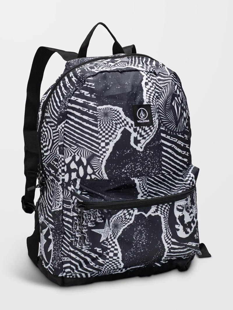 Bt Packable Rucksack - Black/White