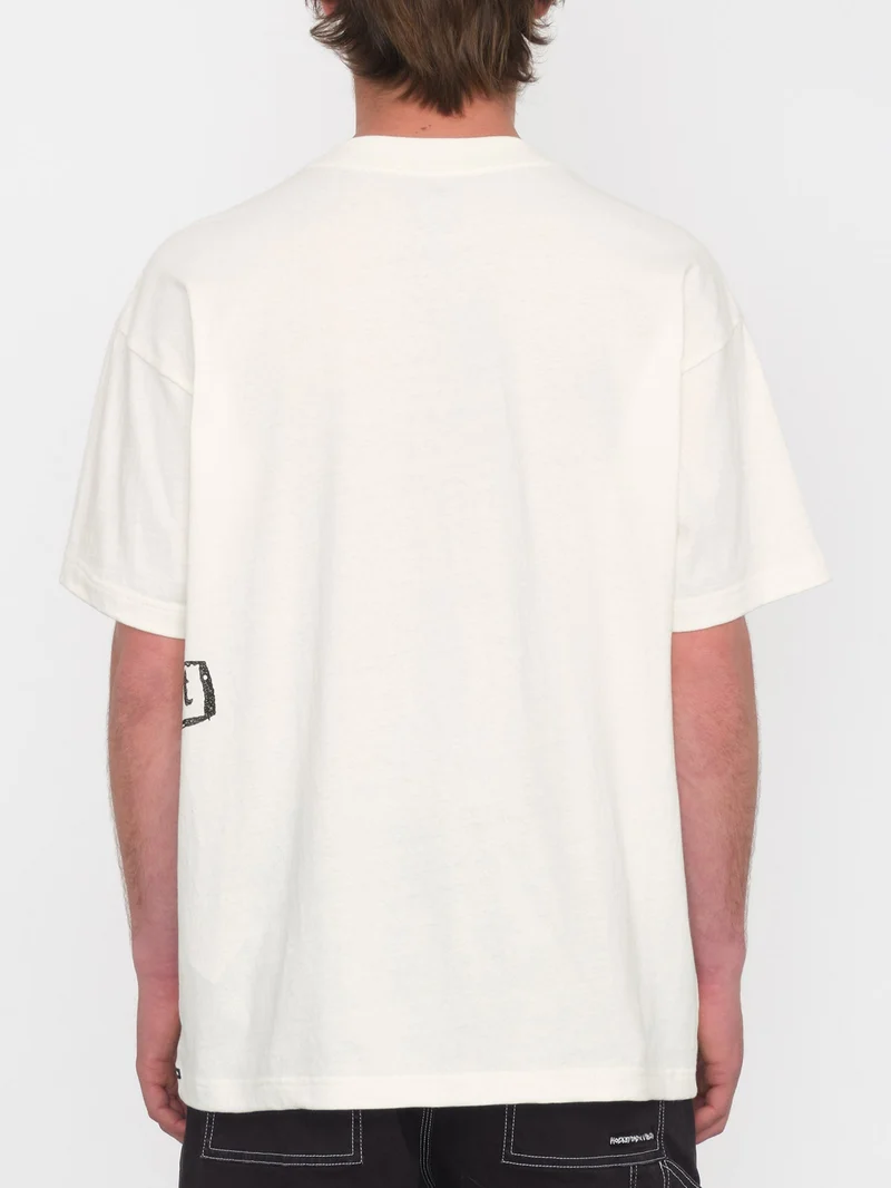 V Ent Stone Burst T-shirt - OFF WHITE