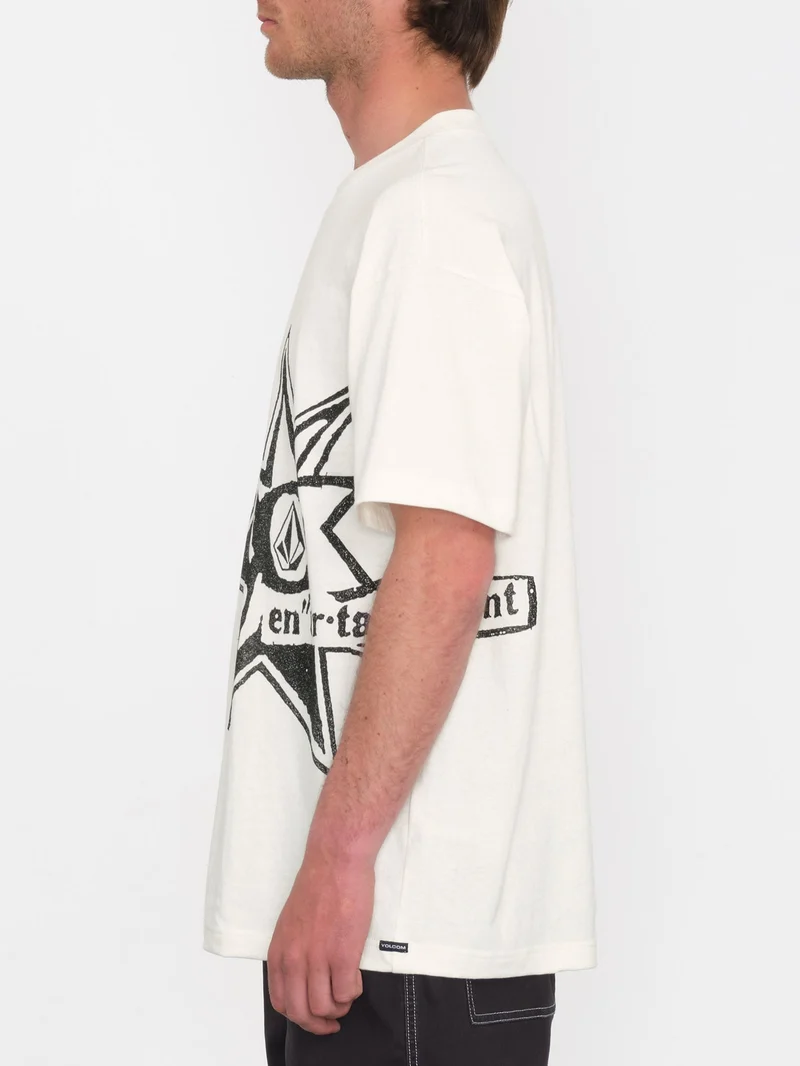 V Ent Stone Burst T-shirt - OFF WHITE