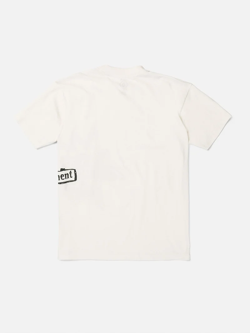 V Ent Stone Burst T-shirt - OFF WHITE