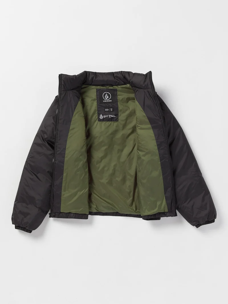 Skate Vitals Simon B Puff Jacke - BLACK